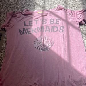 Let’s be mermaids girls T-shirt